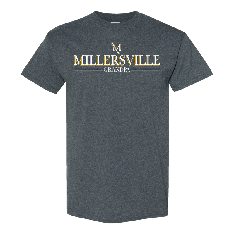 3D Grandpa Tee Dark Heather