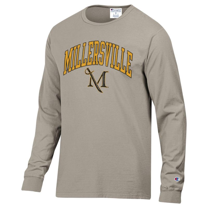 Men's Garment Dyed Longsleeve Tee Arctic Cold Beige