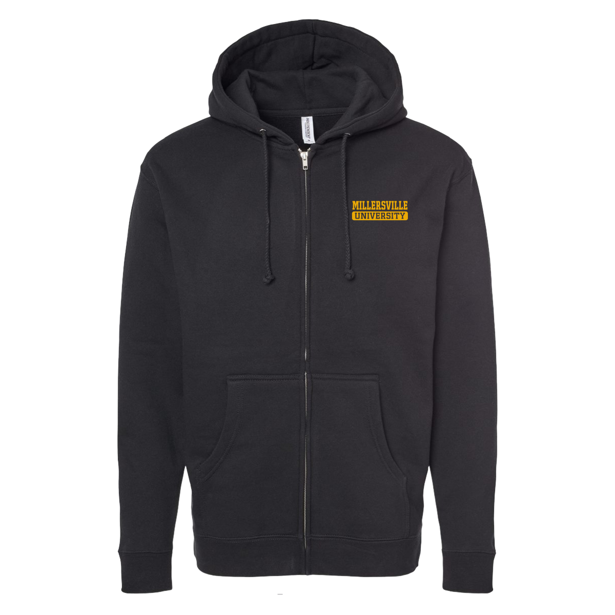 Heavyweight Full-Zip Hood Black