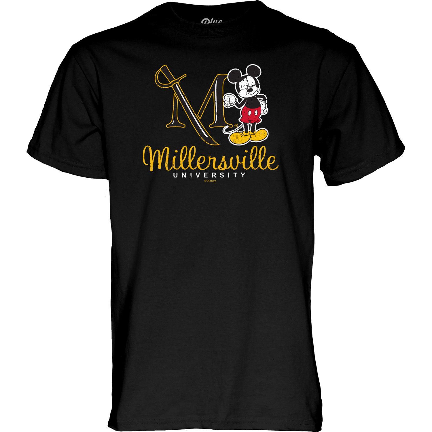 Disney Mickey Knuckles Tee Black