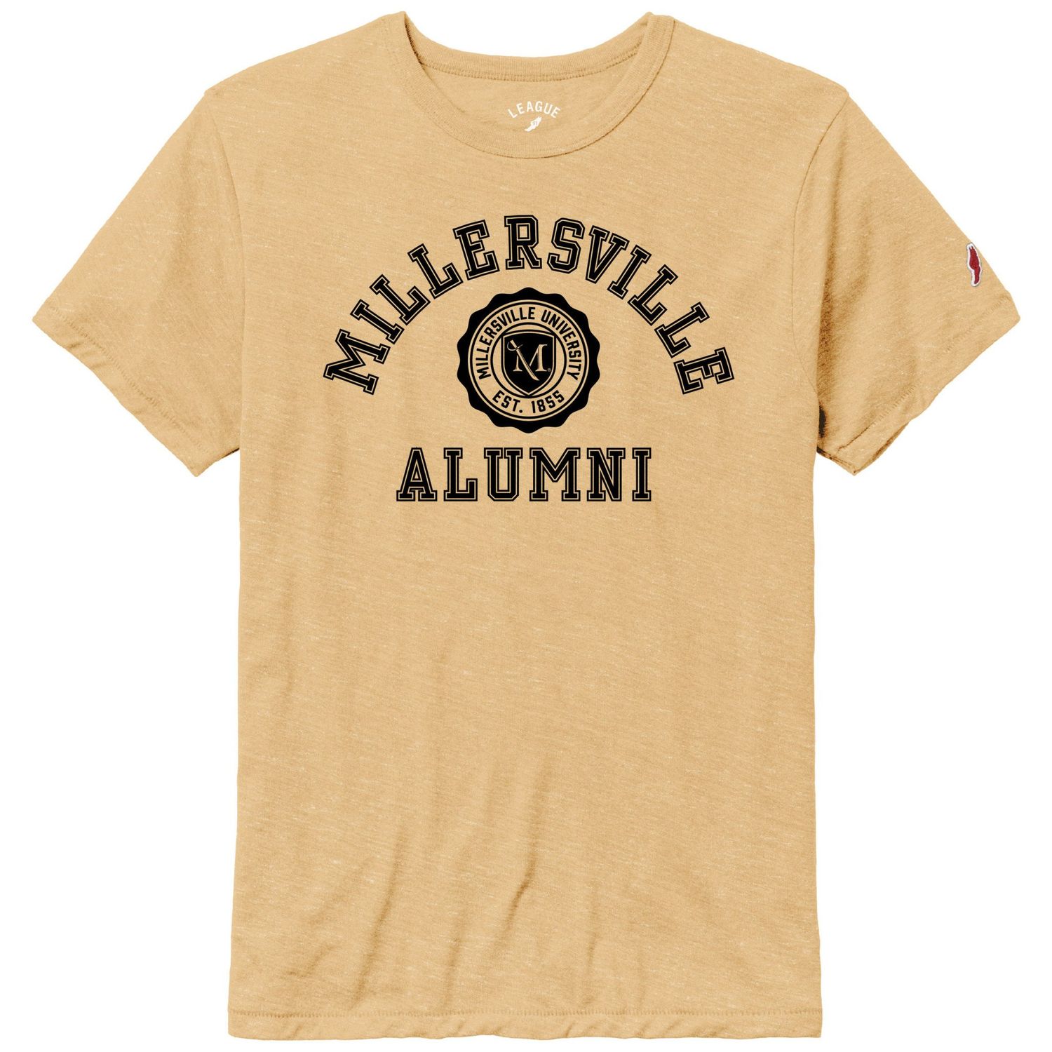 Heather Varsity Gold Alumni Victory Falls Tee, Size: Small