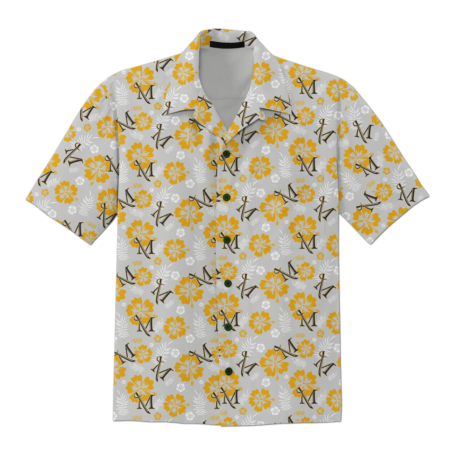Viscose M-Sword Hawaiian Shirt