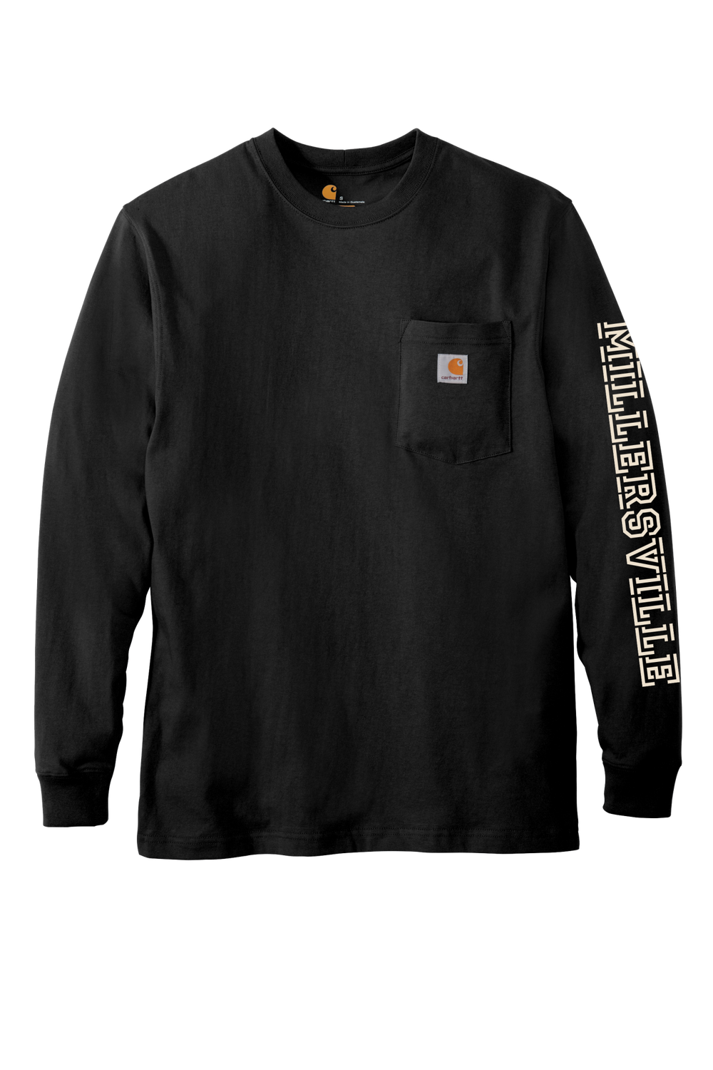 Longsleeve Carhartt Tees, Color: Black, Size: Small