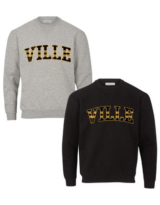 Men's Plaid VILLE Crew