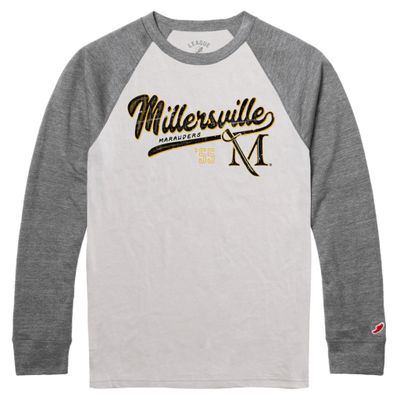 Victory Falls Raglan Baseball Longsleeve Heather Canvas/Fall Heather