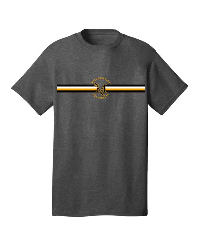 Everette Short Sleeve Tee with M-Sword Black Heather