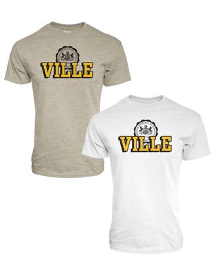 Distressed Ville Over Seal Tee