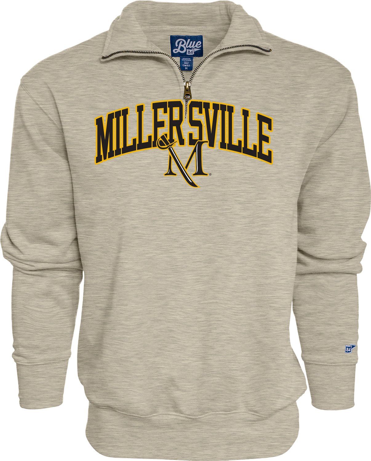 Big Detroit 1/4 Zip, Color: Oatmeal, Size: XS