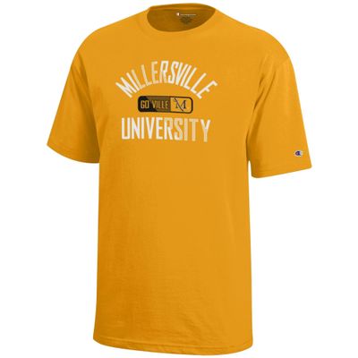 Champion Youth Short Sleeve Jersey Tee Gold