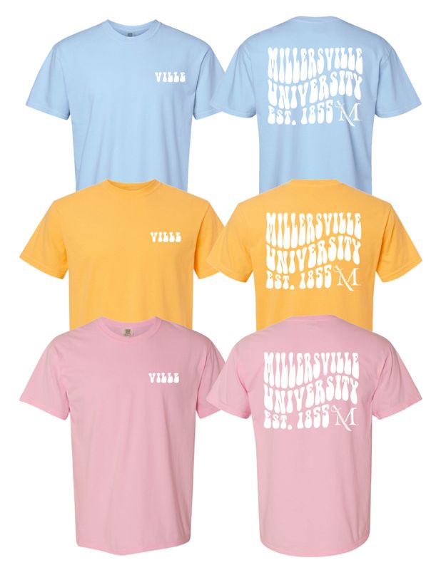 Comfort Colors Groovy Font Tee