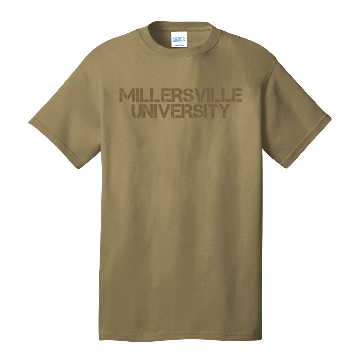 Port and Company Military Color Tees, Color: Coyote Brown, Size: Small