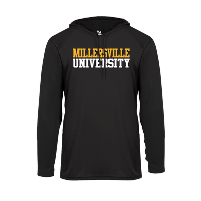 B-Core Longsleeve Hood Tee Black