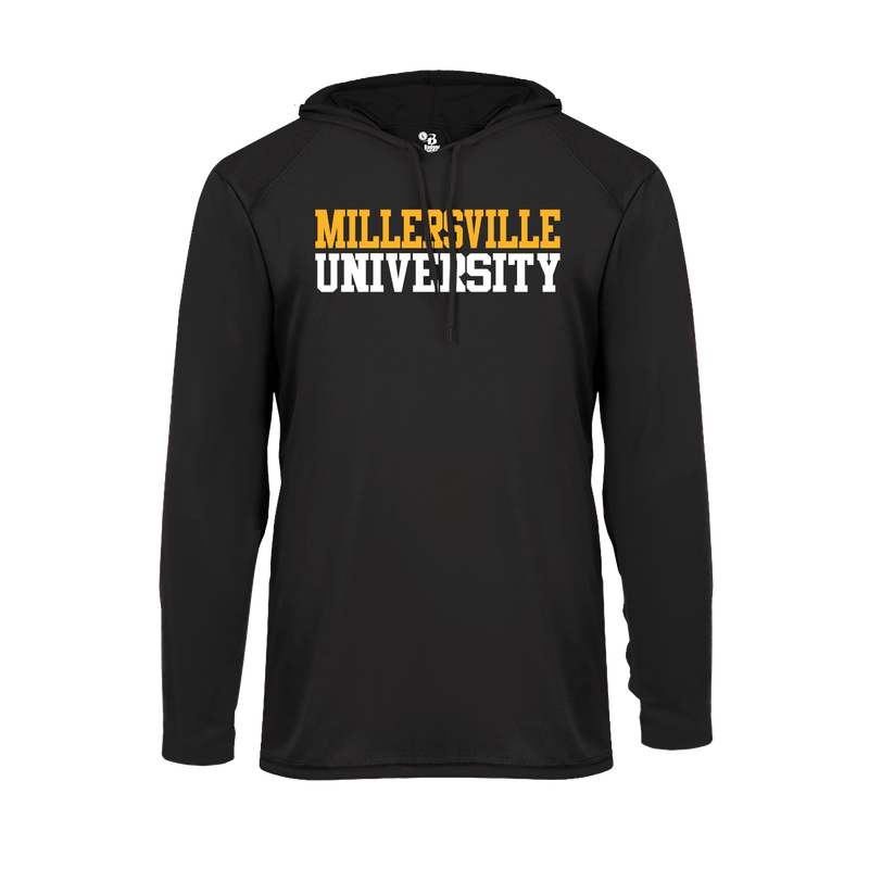 B-Core Longsleeve Hood Tee Black