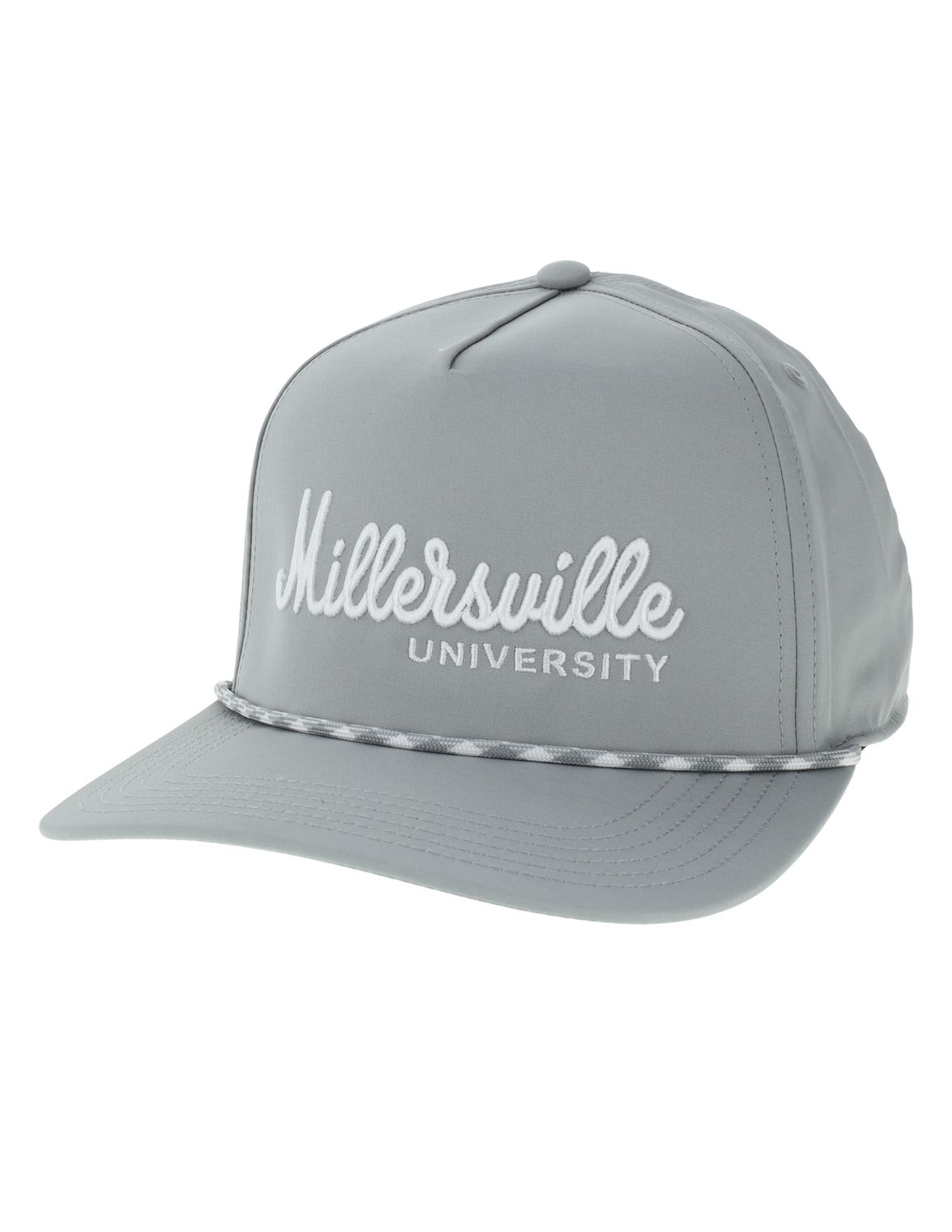 Caddy Hat, Color: Grey with White Rope