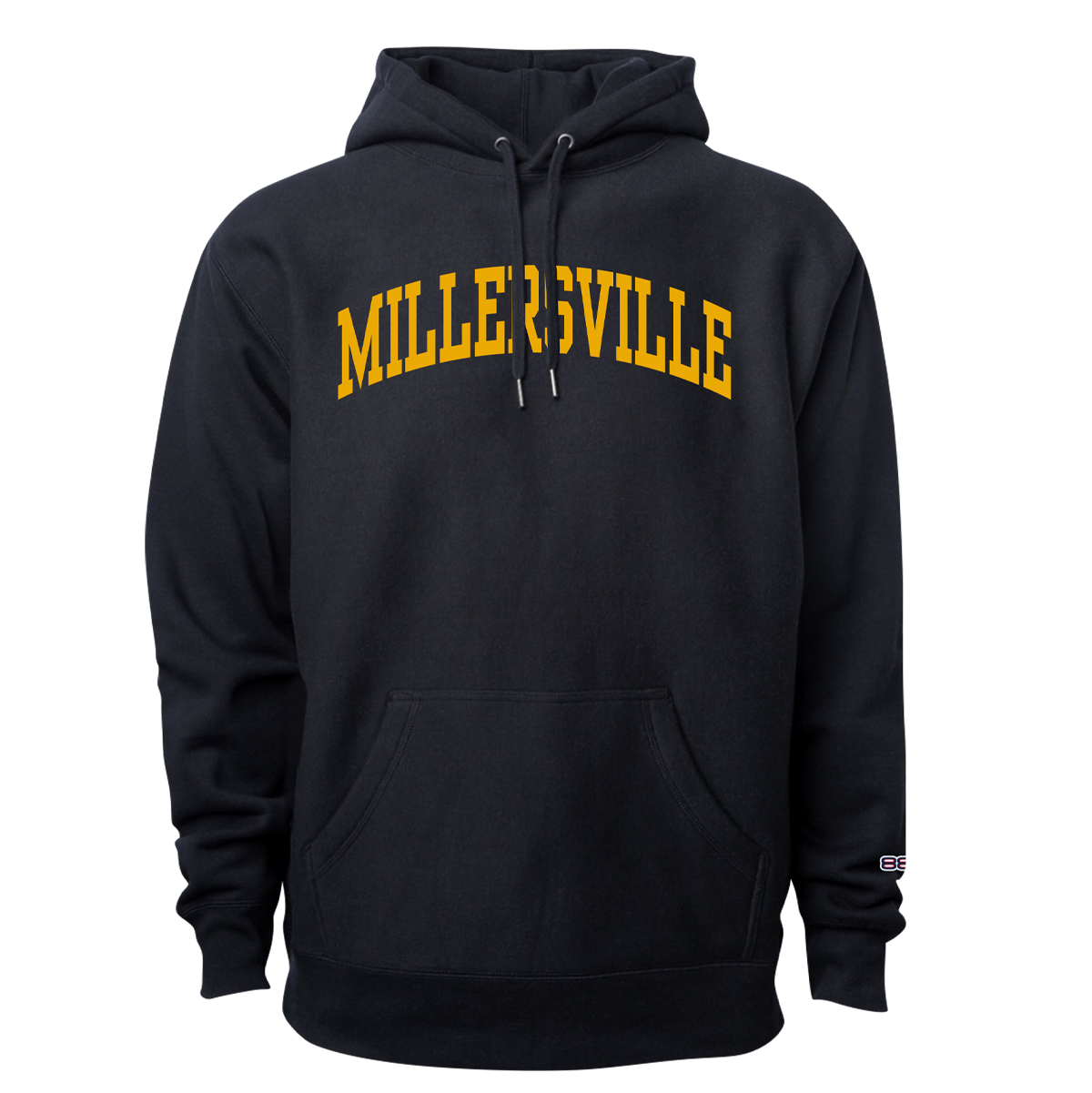 Reverse Weave Hood Black