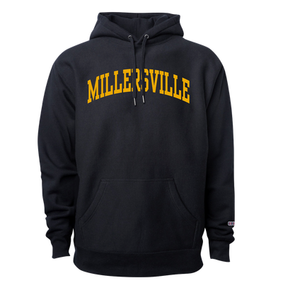 Reverse Weave Hood Black