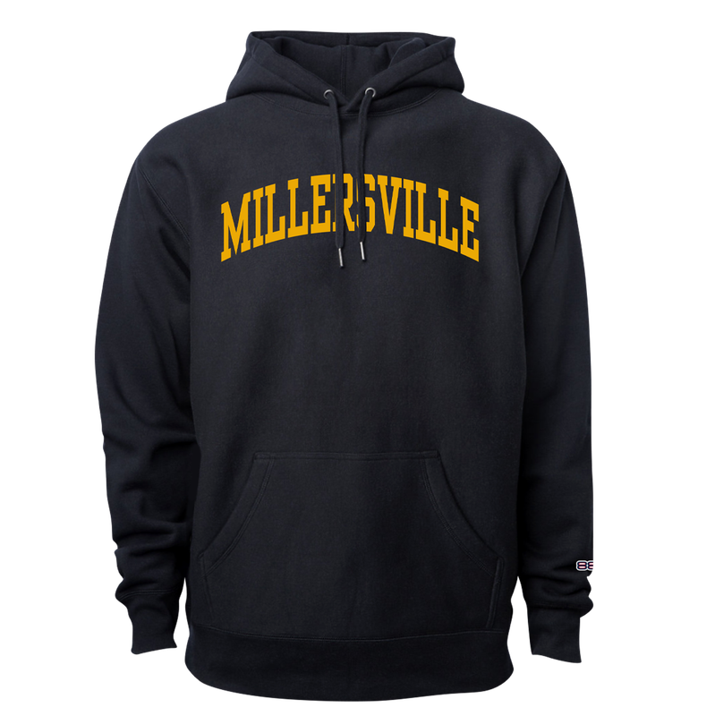 Reverse Weave Hood Black