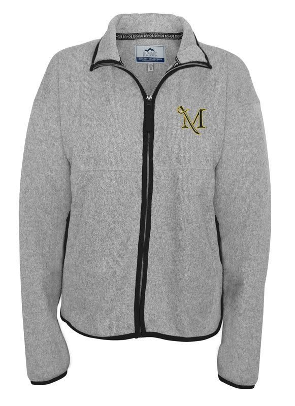 Natalie Heather Sweater Full Zip Jacket