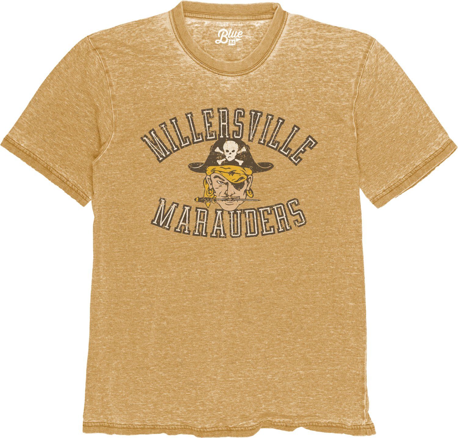 Burnout Tee with Marauder Head Mustard