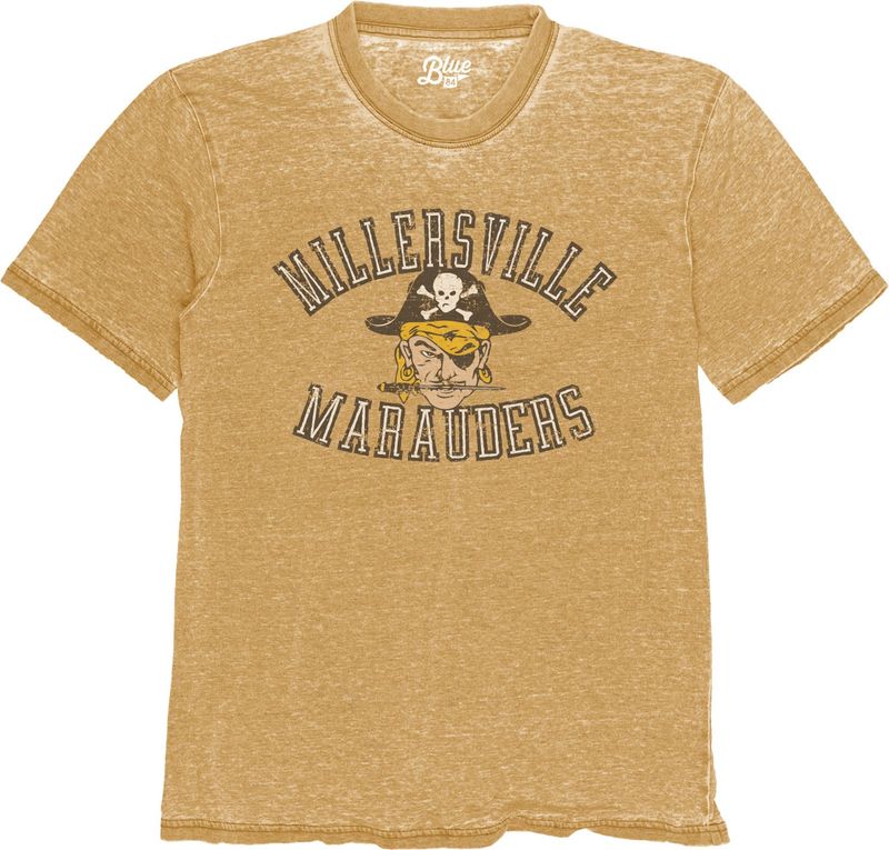 Burnout Tee with Marauder Head Mustard