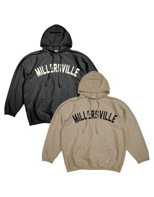 Dyed Corded Fleece Hood