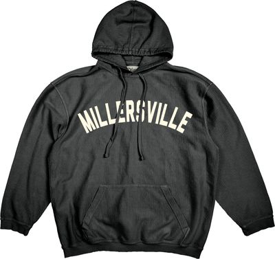 Dyed Corded Fleece Hood