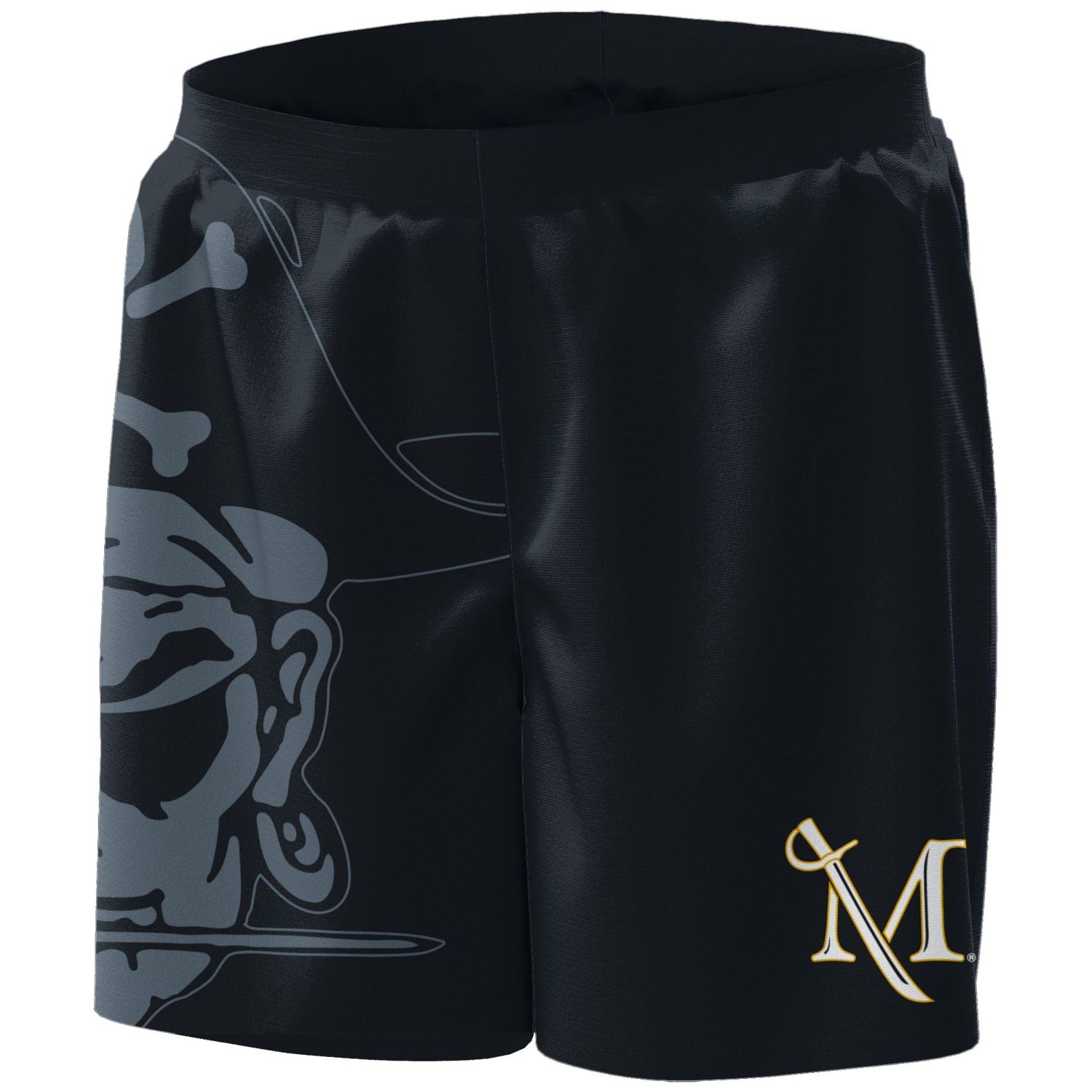 UA Armour Fuse Shorts with Pirate Black
