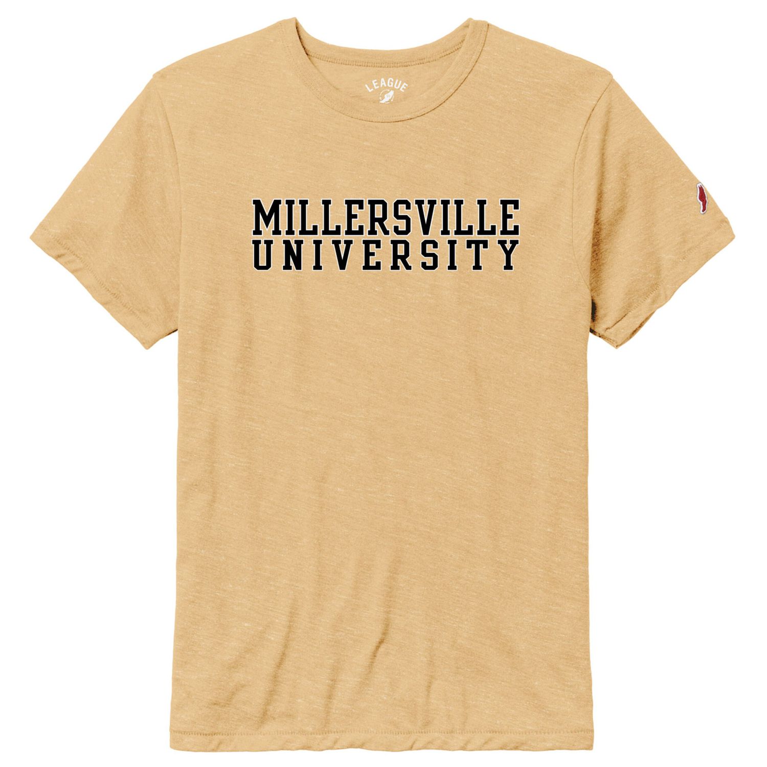 Victory Falls Millersville University Tee Heather Varsity Gold