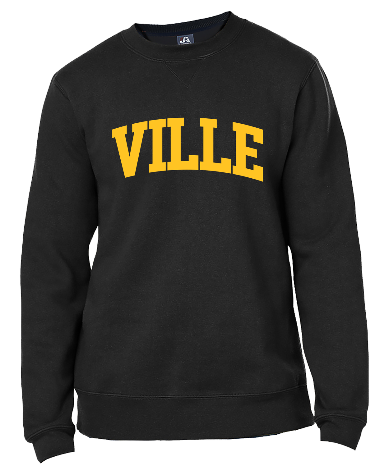 Ville Old Gold Felt Premium Crew Black