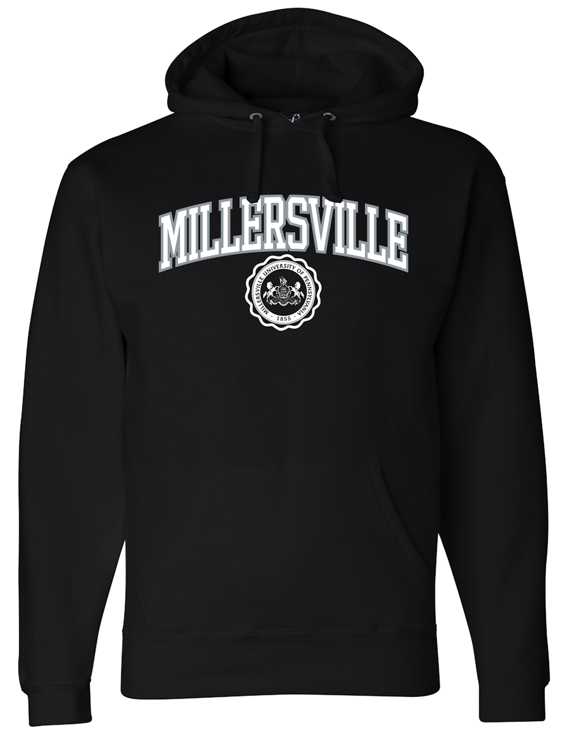 Sewn Campus Twill Premium Hood Black