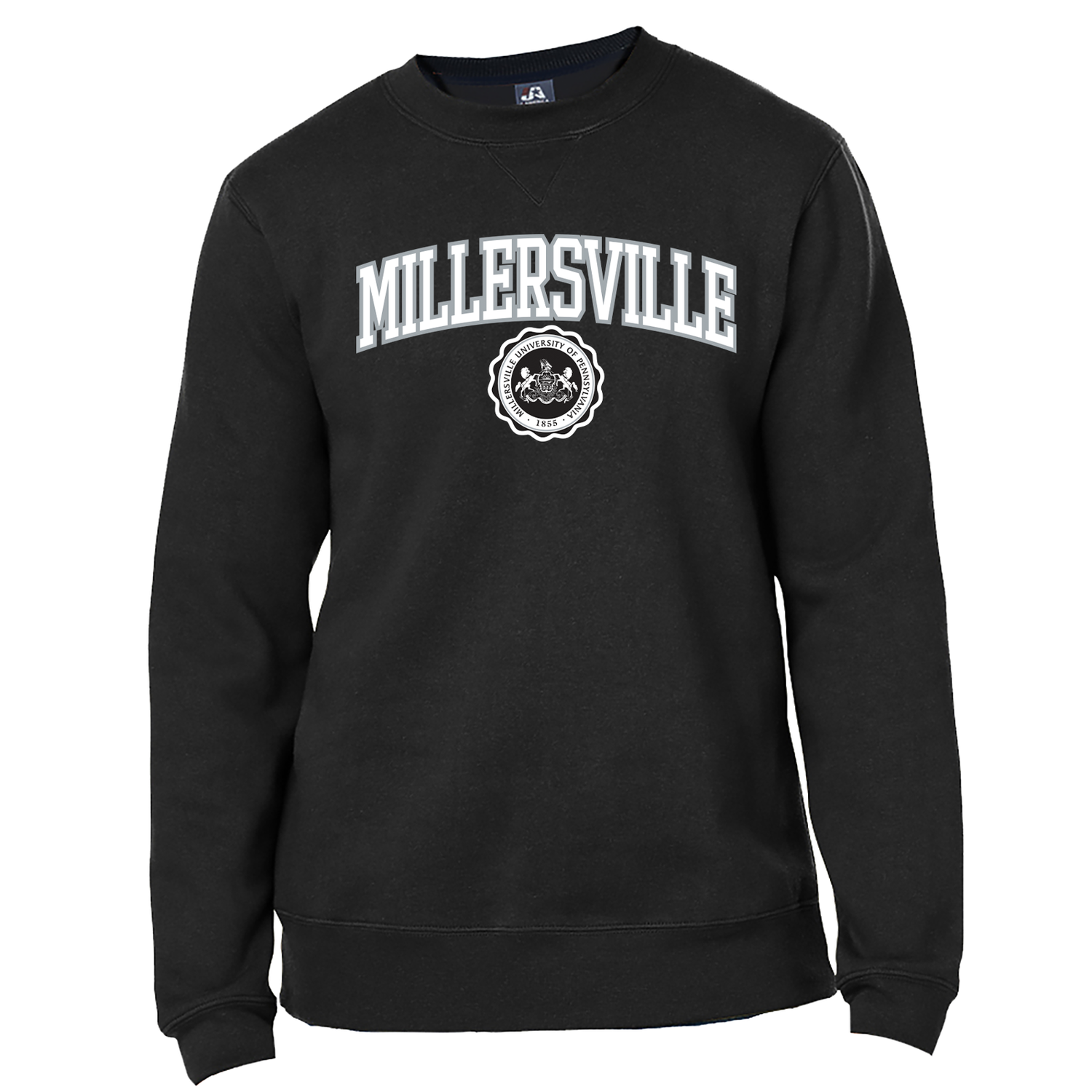 Sewn Campus Twill Premium Crew Black