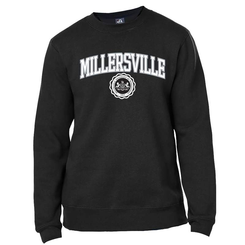 Sewn Campus Twill Premium Crew Black