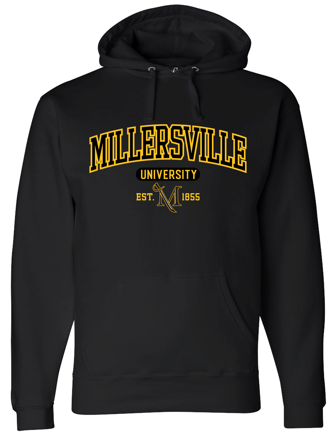 Premium Hood with Twill, Color: Black, Size: Small