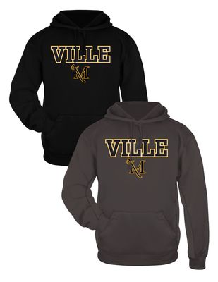 Performance Fleece Hood Ville Over M-Sword