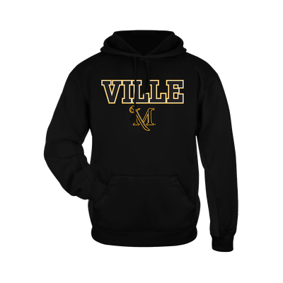 Performance Fleece Hood Ville Over M-Sword