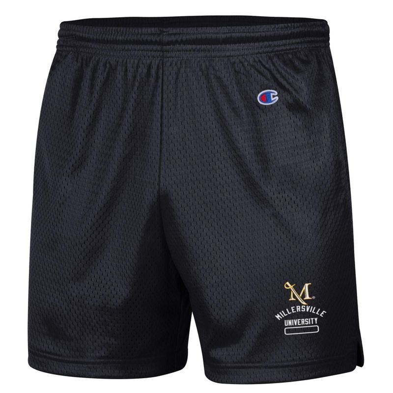 Champion Men's 5 Inch Mesh Shorts Black