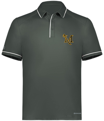 Men's Performance M-Sword Polo Iron Grey