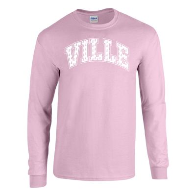 Breast Cancer Ribbon VILLE Longsleeve 