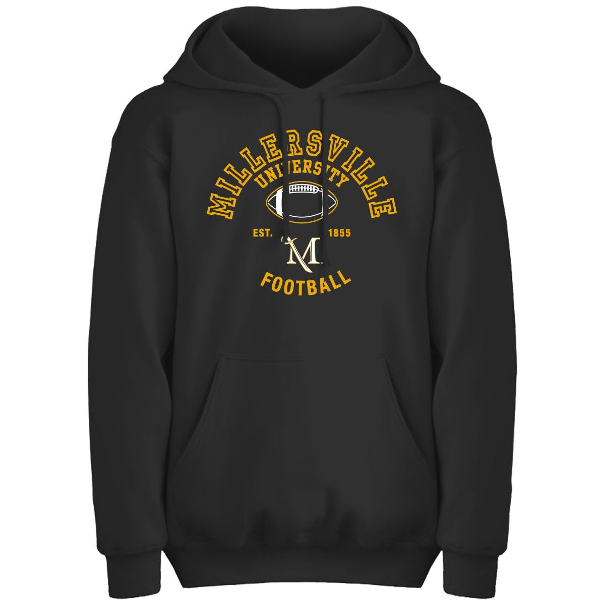 Football HOOD 2025 Black