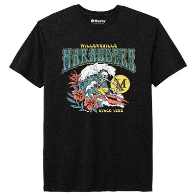 Permanent Vacation Vintage Sheer Tee Black Heather