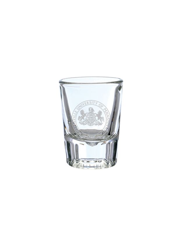 MU Seal Shot Glass