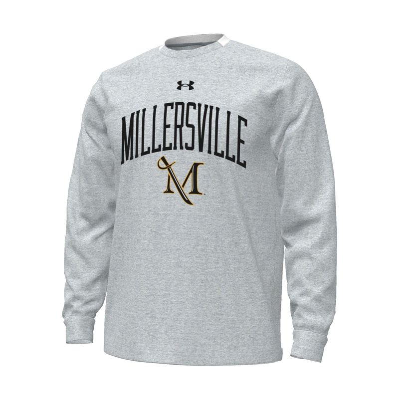 Gameday Double Knit Fleece Crew Fall 2024 Steel Heather