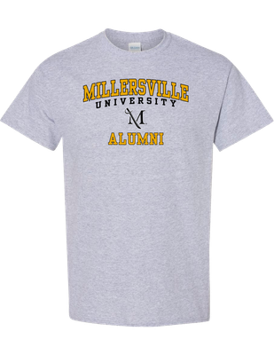 Millersville University Alumni with M-Sword Tee