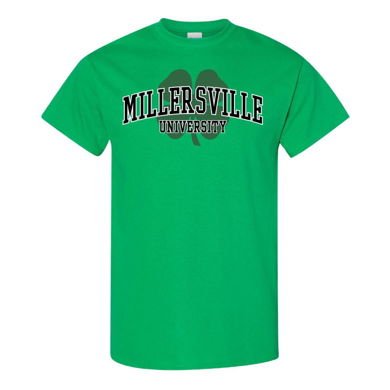 Millersville University Shamrock Tee Irish Green