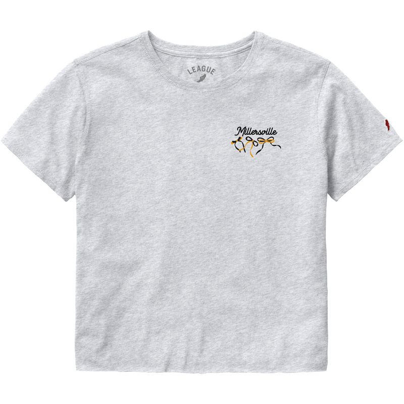 Clothesline Cotton Crop Embroidered Bows Ash