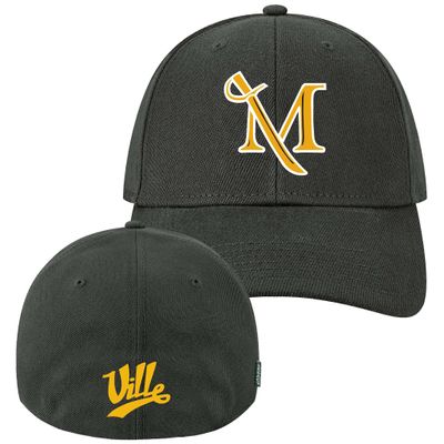 Serge Stretch Fit "The Champ" Hat Black