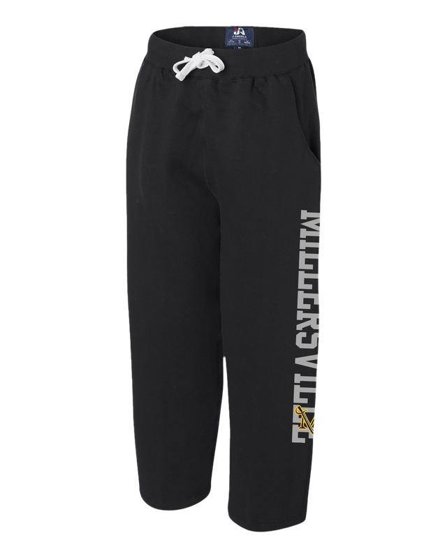 Premium Open Bottom Sweatpants Millersville and M-Sword