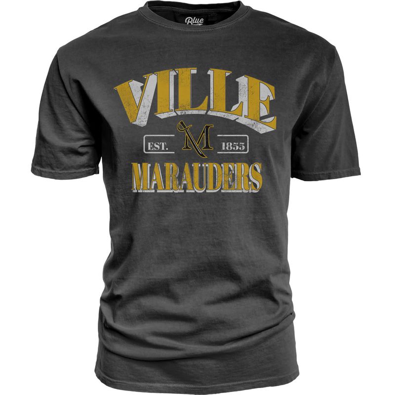 Dyed Ringspun Tee Bold Ville Coal