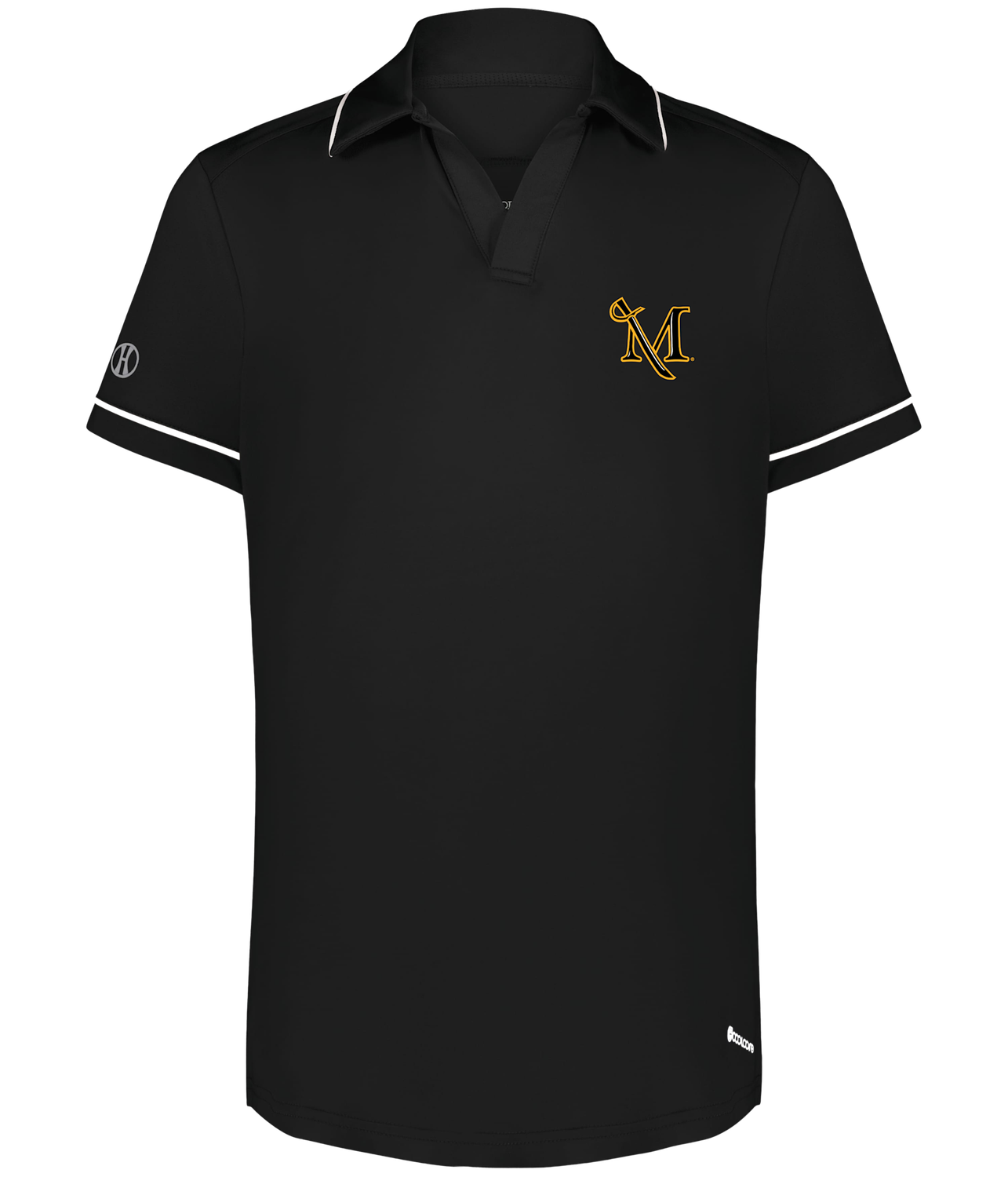 Women's Performance M-Sword Polo Black