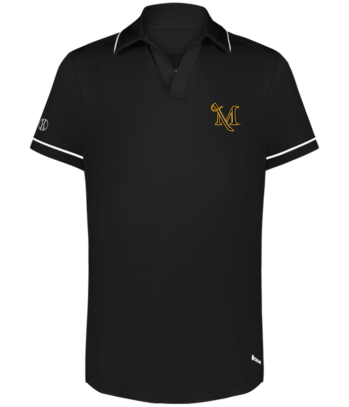 Women's Performance M-Sword Polo Black